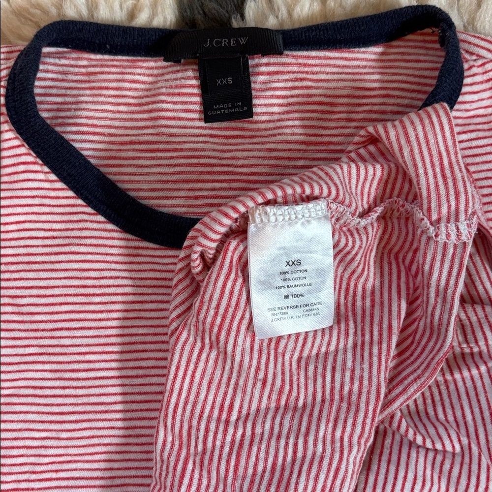 J. Crew Striped Crewneck Tee - Picture 6 of 15